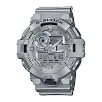 Reloj G-SHOCK GA-700FF-8A Resina Hombre Plateado